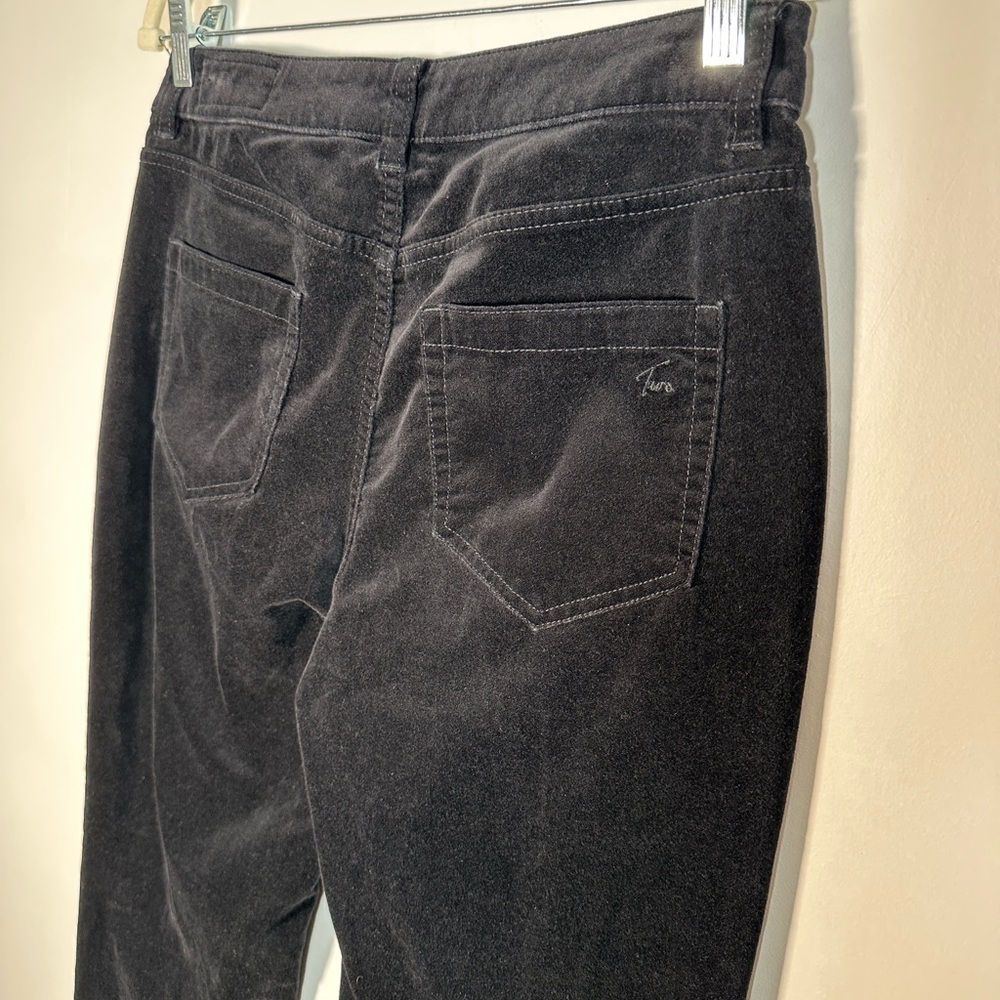 Vince Camuto  Black Corduroy Skinny Jeans Pants Zise 28 - Picture 12 of 12